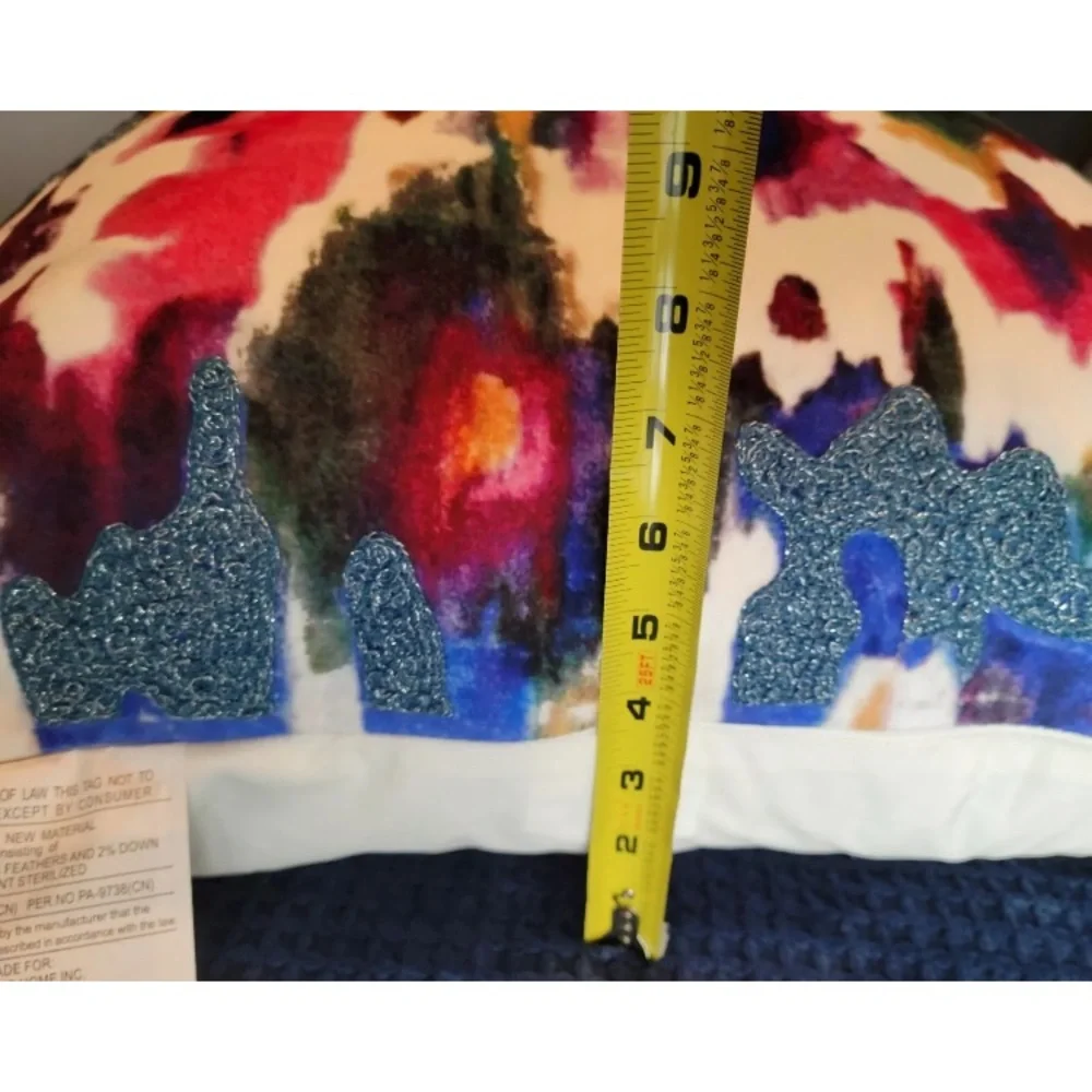 Callisto Home 3 Pillow Abstract Art Watercolor Modern 2 Lumber Throw Pillows NWT